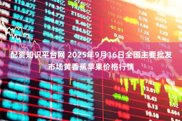 配资知识平台网 2025年9月16日全国主要批发市场黄香蕉苹果价格行情