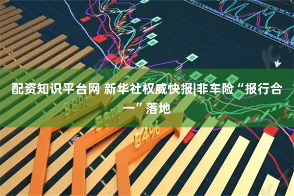 配资知识平台网 新华社权威快报|非车险“报行合一”落地