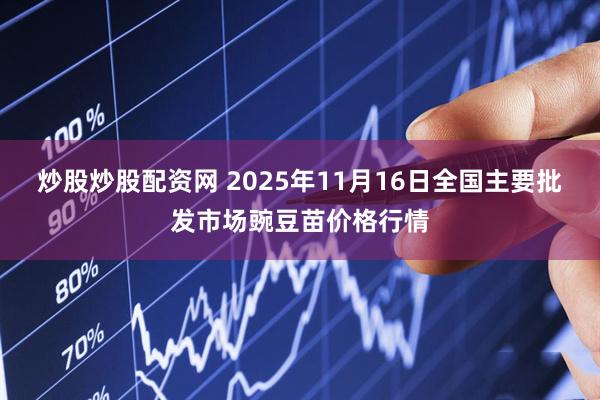 炒股炒股配资网 2025年11月16日全国主要批发市场豌豆苗价格行情